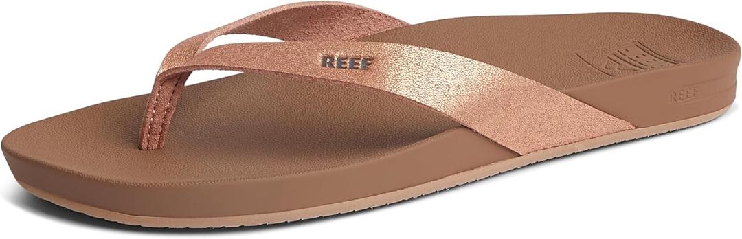 REEF Women's Cushion Court Flip Flops (10)