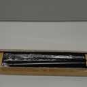 Shower Curtain Rod Adjustable 43-78 inch, 1"Diameter Spring Tension Curtain Rod No Drill, Anti-Rust Non-Slip Shower Rod, Black Shower Curtain Rod for Bathroom Tension