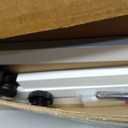 maxtek 48 x 24 Rolling Whiteboard Height Adjustable with Side Marker Holder