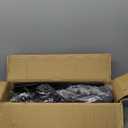 UDEAR 5-Tier Coat and Shoe Rack, Entryway Coat Rack with 8 Hooks, Double Row Shoes Organizer for Living Room, Bedroom, Office, Black