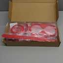 26PCS Full Set Interior Trim Kit Compatible With Jeep Wrangler JK JKU 2011-2018 2&4-door Inner Center Console Trim, Door Handle, Cup Holder Cover (Red Decoration Kit) Christmas Car Decorations