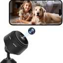 Hidden Camera,2K Mini Camera,Nanny Cam Hidden Camera,WiFi Spy Camera with Night Vision & Motion Detection,Wireless Indoor Security Camera for Pet/Baby/Nanny