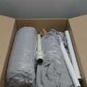 Y- STOP Hammock Chair Hanging Rope Swing, Max 500 Lbs, 2 Cushions Included, Large Macrame Hanging Chair with Pocket for Superior Comfort, with Hardware Kit (Light Grey)