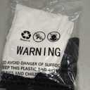 RoseSeek Girl's 2 Pack Sweatpants Elastic Waist Wide Straight Leg Pants High Waisted Casual Baggy Jogger Pants Black and White 8 Years