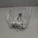 Brightown Icicle Lights Outdoor 20ft with Remote - 20 Tubes 100 LED Iced Tube Christmas Lights, Waterproof Icicle Decor Outdoor Indoor for Tree Patio Roof Holiday Decor, Cool White