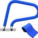 Pool Handrail Covers with Zippers 4 6 8 10 Ft Inground Swimming Pools Hand Rail Cover, Anti-Slip Cool Touch Heat Resistant, Royal Blue, Non Slip Swim Pool Railing Ladder Stair Handle Grip (8 Feet)