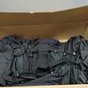 Teton 55L Scout Internal Frame Backpack for Hiking, Camping, Backpacking, Travel, Rain Cover Included, Black