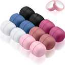 3 x 12 Pair Multi-Purpose Powerful Hijab Magnetic Pins, Pinless Pins, Safety Pins, for Clothes, Sewing, Craft, Hijabs,Fridge Magnets, whiteboard Magnets (Matte)