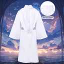 Princess Costume Kids Girls Force Knight Cosplay White Dress Belt Outfit for Birthday Halloween 120, White