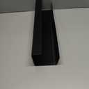 No-Screw Under Desk Cable Management Tray - Self-Adhesive Installation, Cord Management, Cable Tray, Under Desk Wire Organizer - White Set of 2