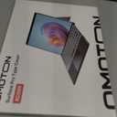 OMOTON Wireless Keyboard for Microsoft Surface Pro 7/7+/6/5/4/3 12.3 inch ONLY, Bluetooth Connection, Ultra-Slim Keyboard Type Cover with Touchpad, 7 Colors Backlit and Rechargeable, Grey