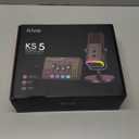 FIFINE Gaming Equipment Bundle, Dynamic XLR/USB Gaming Microphone Set with Streaming Audio Mixer for Podcast Recording Video Vocal, RGB Gamer Set with Volume Fader/XLR Interface for PCAmpliGame KS5