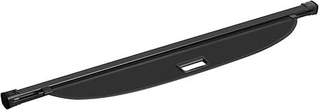 VEVOR Cargo Cover for Chevrolet Equinox 2018-2024 5-Seater and GMC Terrain Accessories, Retractable Waterproof Trunk Cover Security Shield Shade, Rear Trunk Cover, Aluminum Alloy & PVC Leather Texture