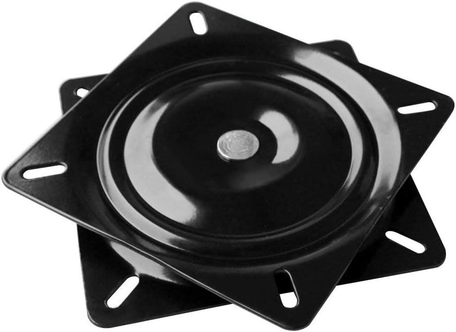 Heavy Duty Bar Stool Swivel Replacement for Recliner Chair & Bar Stool Square Swivel Furniture Replacement (Ball Bearing) (7 inch)
