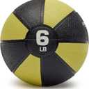 Amazon Basics Weighted Medicine Ball for Core Strength, Strength Training, Full-Body Workouts and Balance Exercises