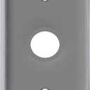 HEATGENE 2401 Wall Plates Brushed - Compatible with HEATGENE Towel Warmers(Model: HG-R64135, HG-R64136, HG-R64137 Series, and HG-R6441 Series and HG-R64170 Series)