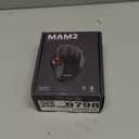 SABLUTE MAM2 Wireless Trackball Mouse with 5-Level DPI, Ergonomic Mouse 2.4G Plug-and-Play for 3 Devices (Bluetooth or USB), 500mAh Battery, Compatible with PC/Laptop/Mac/Windows-Purple Ball