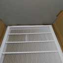 Howeall 24"W x 24"H [Duct Opening Size] Steel Return Air Filter Grille - Removable Face/Door for 1 inch Filters -HVAC Vent Cover Grill - White [Outer Dimensions: 26 5/8"W X 26 5/8"H]