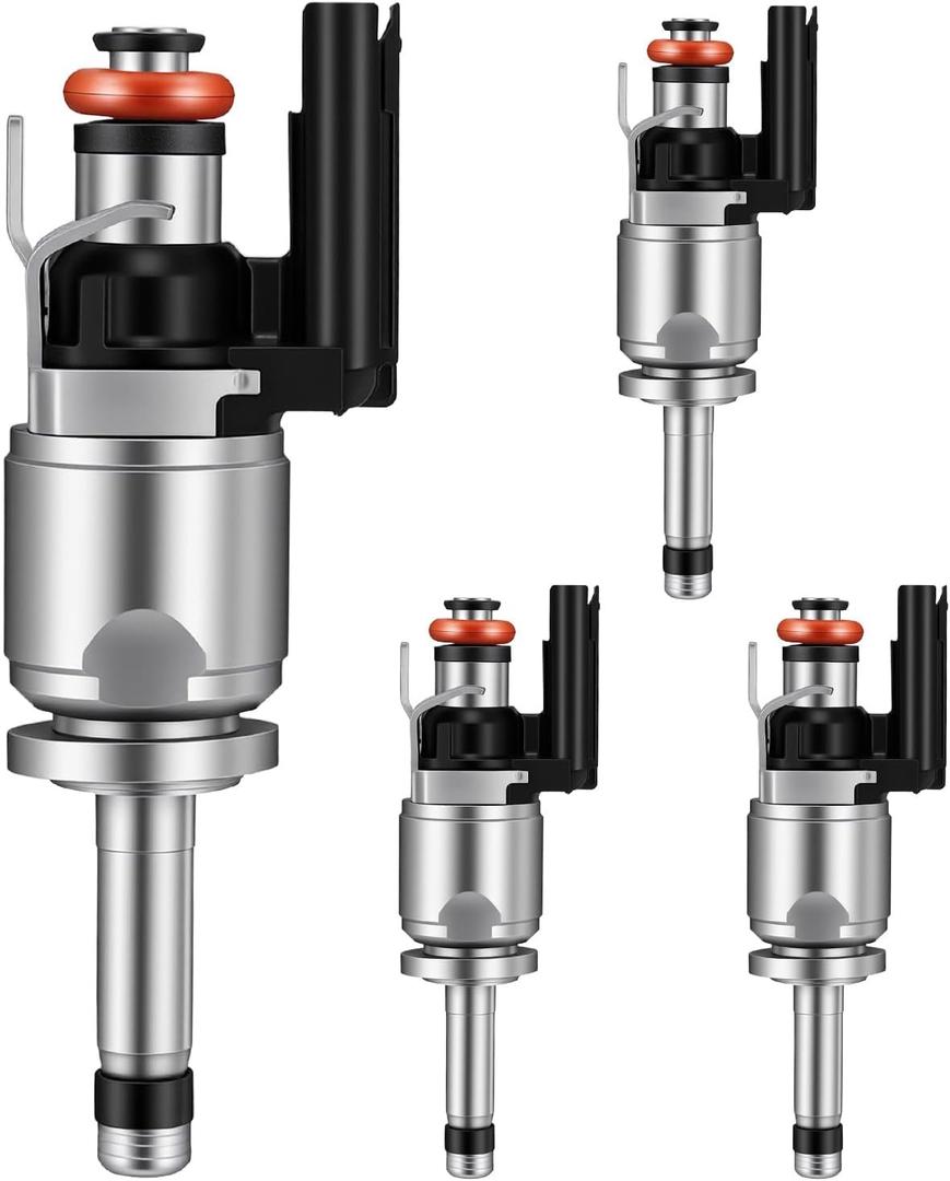 2015-2018 4Pcs Fuel Injectors Compatible for Volvo S60 S80 S90 V60 XC60 XC70 XC90 2015 2016 2017 2018 2.0L L4 Turbo Replace 31303495