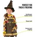 Morph Toddler Scarecrow Costume, Girls Scarecrow Costume, Little Girl Halloween Costumes, Halloween Costumes for Girls (1-2 Years)