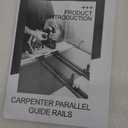 Track Saw Parallel Guide System with Micro Adjustable Flip Stop&Zero Calibration, 0.001 IN Adjustable Accuracy, Repeatable Rip Cuts, Parallel Guide Rail Systerm Compatible with Festool, Makita