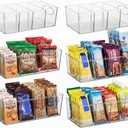 Pantry Organizers and Storage, Cabinet Organizer Kitchen Organizers and Storage - Fridge Organizer, Drawer Organizer & Snack Organizer - Refrigerator Organizers and Storage, Cupboard Shelf Organizer