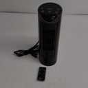 Grelife 13'' Quiet Tower Fan - 26dB Ultra Silent Oscillating Fan with Remote, 3 Speed Modes, 8H Timer, 27ft/s High Velocity Airflow, Portable Desk Fan for Bedroom, Office & Home,Black