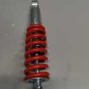 260mm 10.2" Adjustable Rear Shock Absorbers for 50cc 70cc 90cc 110cc 125cc Baja Motorsports DR70 Tao Tao DB20 Kids Pit Dirt Bike Four Wheeler Quad ATV Small Motorcycle Heavy Duty Red