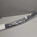 Window Visors Compatible with 2002-2007 Mitsubishi Lancer Sedan, Smoked Aero JDM Wind Deflectors Stick On by IKON MOTORSPORTS, 2002 2003 2004 2005 2006 (Mugen Style Smoke/Tinted)