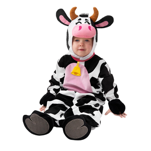 Spooktacular Creations Halloween Baby Cow Costume Costume Toddler, cow costume kids for Infant Halloween Farm Dress Up Party, 18-24Months