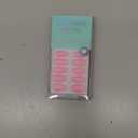 BTArtbox Press On Nails Almond - Pastel Baby Pink Short Press On Nails with Glue for Women, Opaque Soft Gel Glue On Nails in 16 Sizes - 32 Stick On Nails Kit, Bounce Kiss