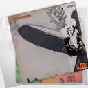 Invest In Vinyl 100 Clear Plastic Protective LP Outer Sleeves 3 Mil. Vinyl Record Sleeves Album Covers 12.75" x 12.5" Provide Your LP Collection with The Proper Protection