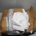 CozyLux Full Comforter Set White, 7 Pieces Bed in a Bag Soft Bedding Comforter Set with Sheets, All Season Boho 7PC Bed Sets with Comforter, Fitted Sheets, Flat Sheets, Pillow Shams and Pillowcases