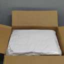 10 Pack White Round Tablecloths, 120 Inch Stain Resistant and Wrinkle Polyester Fabric Washable Table Clothes Cover for Kitchen Dining, Wedding, Reception Banquet, Birthday Party, Buffet Restaurant