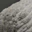 Blissful Diary Reading Pillow, Backrest Pillow with Shredded Memory Foam for Adult & Children, Designed for Bed and Couch Sitting Up, Includes Arms, Pockets and Washable Cover, Off White