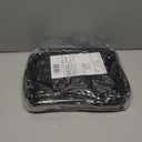 300D Heavy Duty Motorcycle Cover, SECELES All Season Durable Waterproof Outdoor Protection Scooter Cover 4 Reflective Tape Lock-Holes fits up to 86" Yamaha Honda Harley Suzuki (XXL: 86" x 37" x 50") (Black)