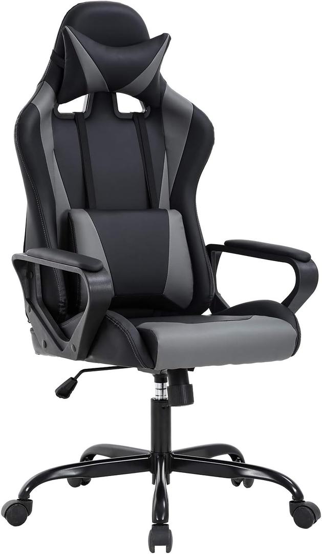 PC Gaming Chair Ergonomic Office Chair Cheap Desk Chair Executive Task Computer Chair Back Support Modern Executive Adjustable Arms Rolling Swivel Chair for Women, Men PC Gaming Chair Ergonomic Office Chair Cheap Desk Chair Executive Task Computer Chair Back Support Modern Executive Adjustable Arms Rolling Swivel Chair for Women, Men