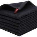 Premium Cotton Towel Gray 6 Pack Size 12x12 in