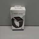 Fitbit Versa Lite Smartwatch,GPS,Charcoal/Silver Aluminum, One Size (S & L Bands Included)