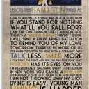 ARTJHCHYNB Hamilton Poster Lessons That Hamilton Taught Me Musical Inspirational Canvas Wall Art Aesthetic Decorative Painting Living Roomstyle 12x18inch(30x45cm)