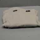 H.VERSAILTEX Linen Curtains Nickel Grommet Natural Linen Semi-Sheer Curtains 2 Panels Privacy Added Premium Soft Rich Material Drapes for Bedroom/Livingroom - 52x96 - Inch - Linen