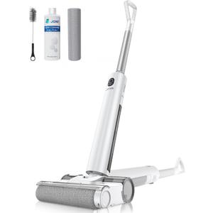 JONR S20 Pro Cordless Wet Dry Vacuum Cleaner, 180Lay-Flat Design, Lightweight Vacuum Mop with Self-Cleaning, Self-Drying and Edge Cleaning, Floor Cleaner for Tiles and Hard Floors