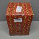 Nuogo Christmas Cookie Jar Ceramic Santa Snowman with Lids Ceramic Food Storage Container Jar for Christmas Cookies, Candy, Holiday Treats Xmas Gift Decorations (Chic Santa)