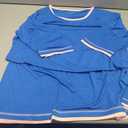 Long Sleeve Night Shirt Soft Sleepshirt Satin V Size XL