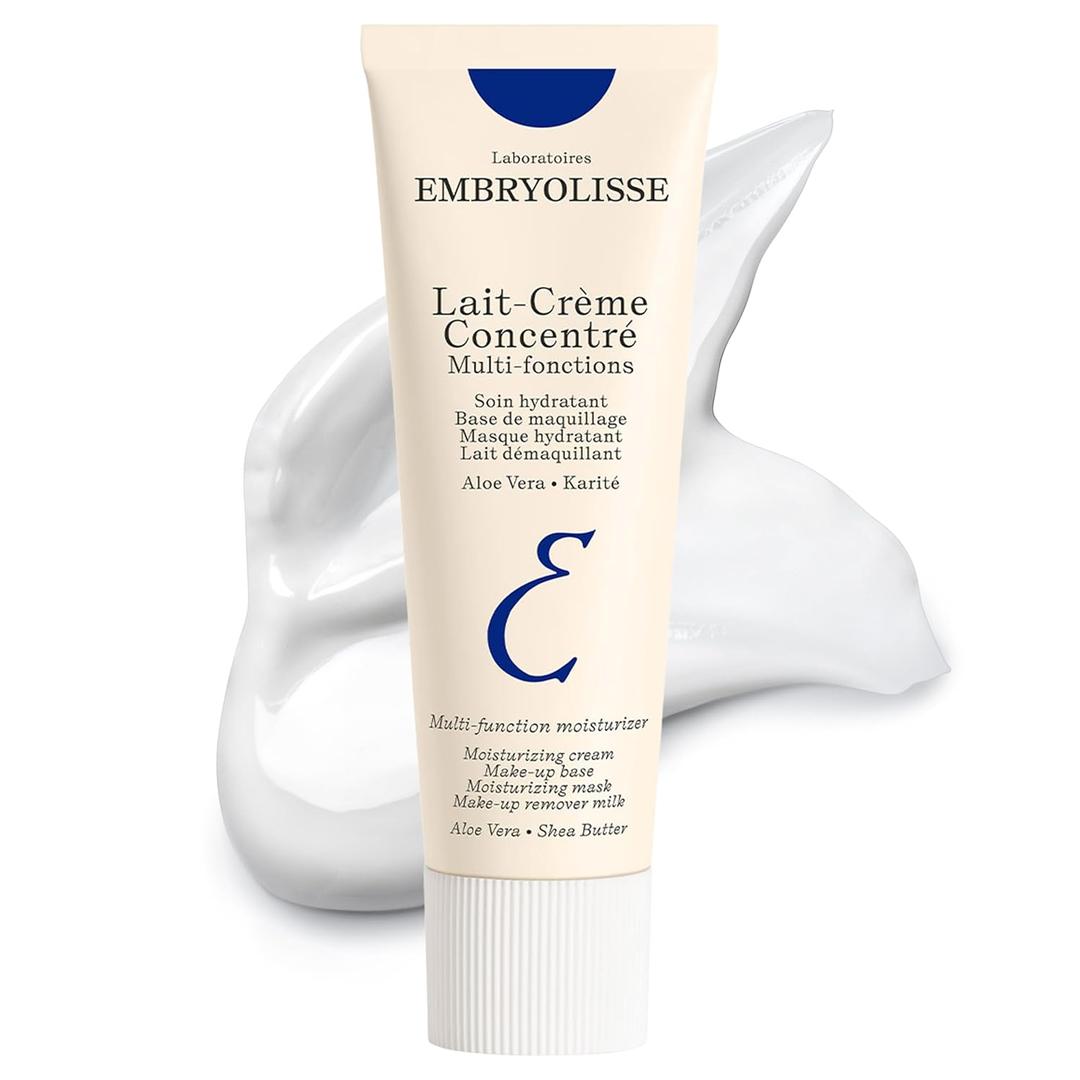 Embryolisse Lait-Crème Concentré Face Moisturizer and Makeup Primer, French Face Cream With Shea Butter & Aloe Vera