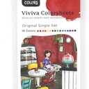 Viviva Coloursheets, Original Single Set, 16 Vibrant Watercolours, for Outdoor and Travel, VV276000 (Multicoloured)