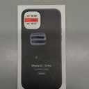 Apple - iPhone 12 Pro Leather Case with MagSafe - Black