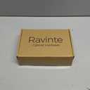 Ravinte 30 Pack Solid 3 Inch Center to Center Slim Square Bar Drawer Handles Kitchen Cabinet Handles Black Drawer Pulls Kitchen Cabinet Hardware Matte Black Dresser Pulls for Cupboard