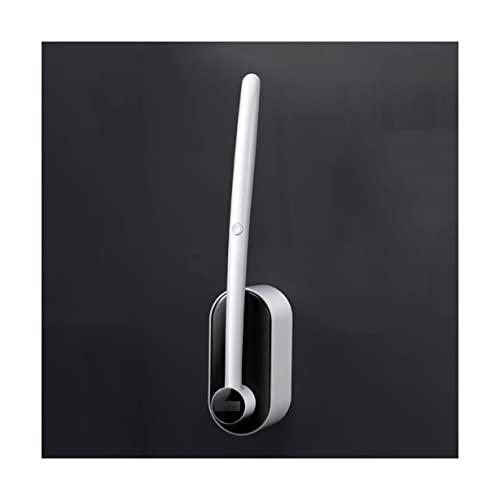 ROHNES Disposable Toilet Brush Plastic Wall Mounted Replaceable Toilet Cleaning Brush Sponge Toilet Bowl Brush with Head Brush