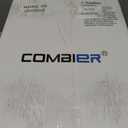 Combier Electric Heated Bidet Toilet Seat Round, Wash Dry Soft Close Remote